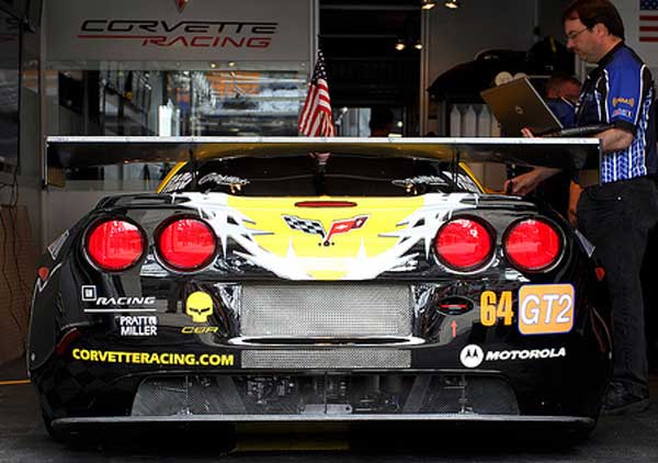 Corvette Le Mans Ramp Up